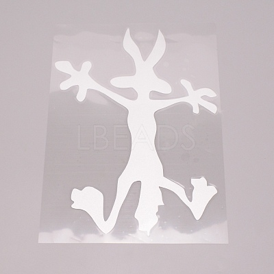 Waterproof PET Personality Wolf Car Stickers DIY-WH0258--05B-02-1