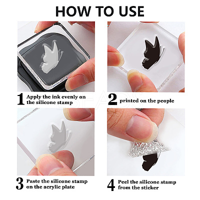 PVC Plastic Clear Stamps DIY-WH0631-0714-1