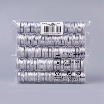 5ml Round Aluminium Tin Cans CON-L009-B01-1