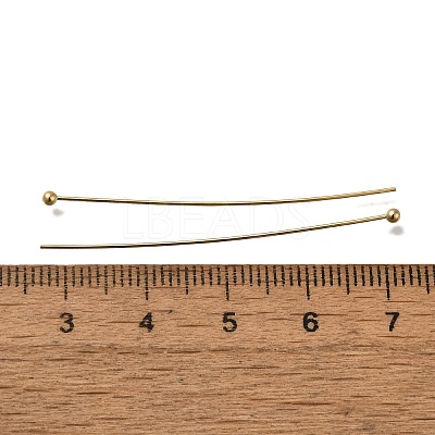 Brass Ball Head Pins KK-H502-03Q-G-1