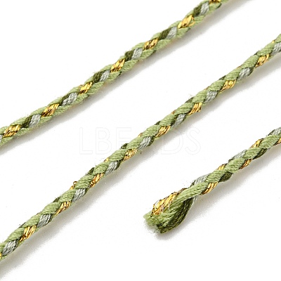 4-Ply Polycotton Cord with Metallic Thread OCOR-Z003-C27-1
