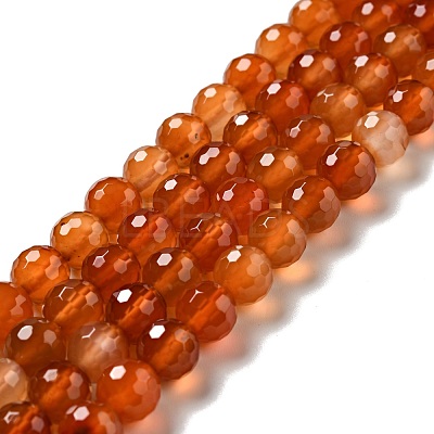 Natural Carnelian Beads Strands G-E571-35B-1