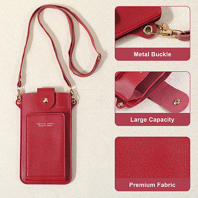 PU Imitation Leather Crossbody Bags AJEW-WH20020-059A-1