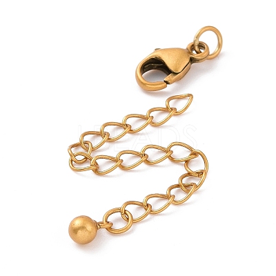 925 Sterling Silver Chain Extenders STER-D036-43AG-1
