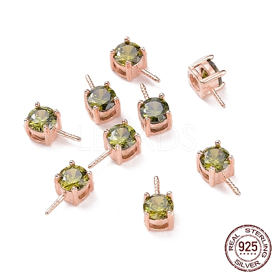 925 Sterling Silver Peg Bails STER-D035-47RG-09-1
