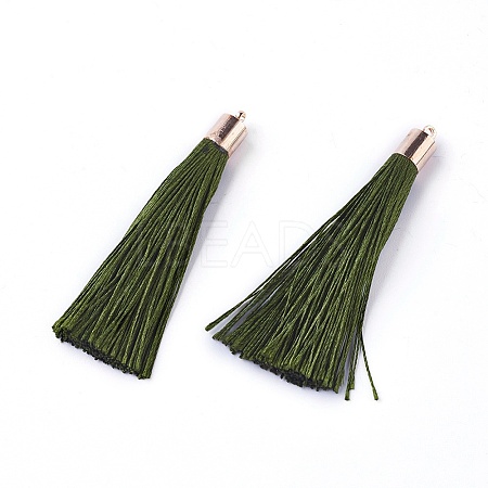 Polyester Tassel Big Pendant Decorations X-FIND-E018-D14-1