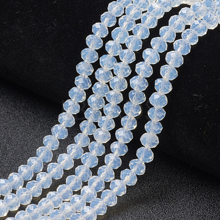 Glass Beads Strands EGLA-A034-J6mm-D06-1