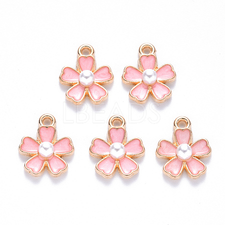 Alloy Enamel Charms X-ENAM-N054-028C-1