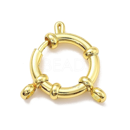 Ion Plating(IP) Stainless Steel Spring Ring Clasps STAS-G347-17C-G-1