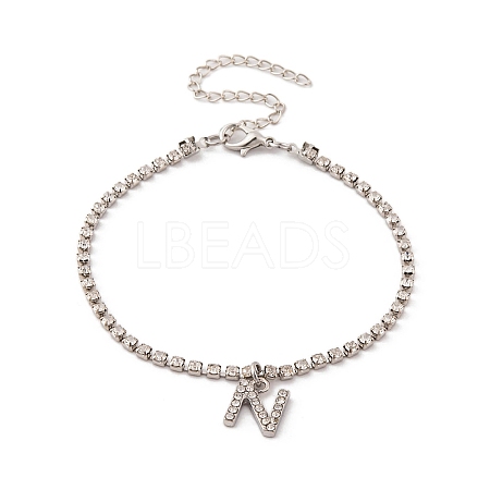 Fashionable and Creative Rhinestone Anklet Bracelets XR7352-14-1