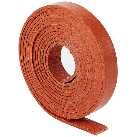 2M Flat Leather Cord LC-WH0007-07B-03-1