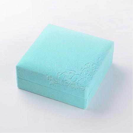 Square Velvet Bracelets Boxes VBOX-D002-03-1