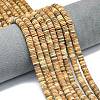 Natural Picture Jasper Beads Strands G-P575-B30-6x1mm-1