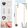 2 Sets Alloy Enamel Cup Pendant Decorations HJEW-SC0001-56I-2