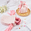 Flower Printed Cloth Drawstring Storage Bags ABAG-WH20010-20B-02-3