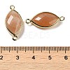Natural Mixed Stone Faceted Connector Charms G-K347-03G-B-4
