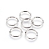 Tarnish Resistant 304 Stainless Steel Saw Cut Open Jump Rings STAS-P212-25P-21-1