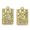 Rack Plating Alloy Pendants PALLOY-WH0103-04A-AG-1