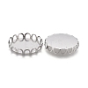 304 Stainless Steel Cabochon Settings STAS-P249-16D-P-2