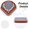 Square Wood Jewelry Plate AJEW-WH0401-71B-3