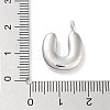 Rack Plating Brass Balloon Letter Pendants KK-C050-01P-U-3