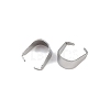 304 Stainless Steel Snap On Bails STAS-C135-01B-P-2