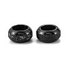 Frosted 201 Stainless Steel European Beads X-STAS-B020-13EB-3