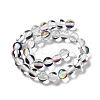 Synthetic Moonstone Beads Strands G-P528-J01-08-2