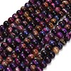 Natural Tiger Eye Beads Strands G-F591-18-8mm-10-3