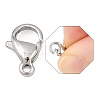 Tarnish Resistant 316 Surgical Stainless Steel Lobster Claw Clasps STAS-316-FL10A-3