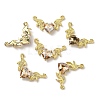 Golden Alloy Connector Charms FIND-CJC0006-45H-2