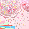 2400Pcs 8 Colors Opaque Acrylic Beads FIND-SP0001-18-3