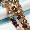 Natural Agate Beads Strands G-H295-B01-02-3