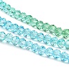 Transparent Painted Glass Beads Strands LS-DGLA-A034-T4mm-A17-4