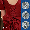 6M Polyester Satin Ribbons OCOR-WH0082-66A-4