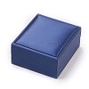 Imitation PU Leather Covered Wooden Jewelry Pendant Boxes OBOX-F004-12D-2
