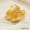 Luxurious Iron Flower Open Cuff Ring for Women's Party Dressing SW9832-5