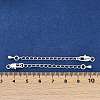 Brass Ends with Chains KK-P283-31S-3