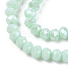 Electroplate Glass Beads Strands EGLA-A034-P2mm-A20-3