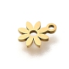 201 Stainless Steel Charms STAS-R132-03G-2