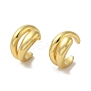 Rack Plating Brass Clip-on Earrings EJEW-R162-24G-1