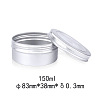 150ml Round Aluminium Tin Cans LS-CON-L009-A01-2