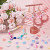 240Pcs 8 Colors Handmade Polymer Clay Beads CLAY-SC0002-33-3
