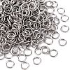 Tarnish Resistant 304 Stainless Steel Open Jump Rings STAS-Q186-02-4x0.6mm-2