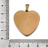 304 Stainless Steel Pendant Cabochons Settings SA-CBA8A58-01A-G-3