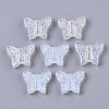 Transparent Glass Beads X-GLAA-R215-06-D01-1