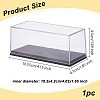 Transparent Acrylic Toys Action Figures Display Boxs ODIS-WH0030-73-2