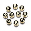 Alloy Enamel Beads ENAM-N052-006-02R-RS-1