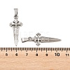 Ion Plating(IP) 304 Stainless Steel Pendants STAS-F288-11P-3