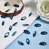 Pointed Back Glass Rhinestone Cabochons RGLA-OC0001-08H-4